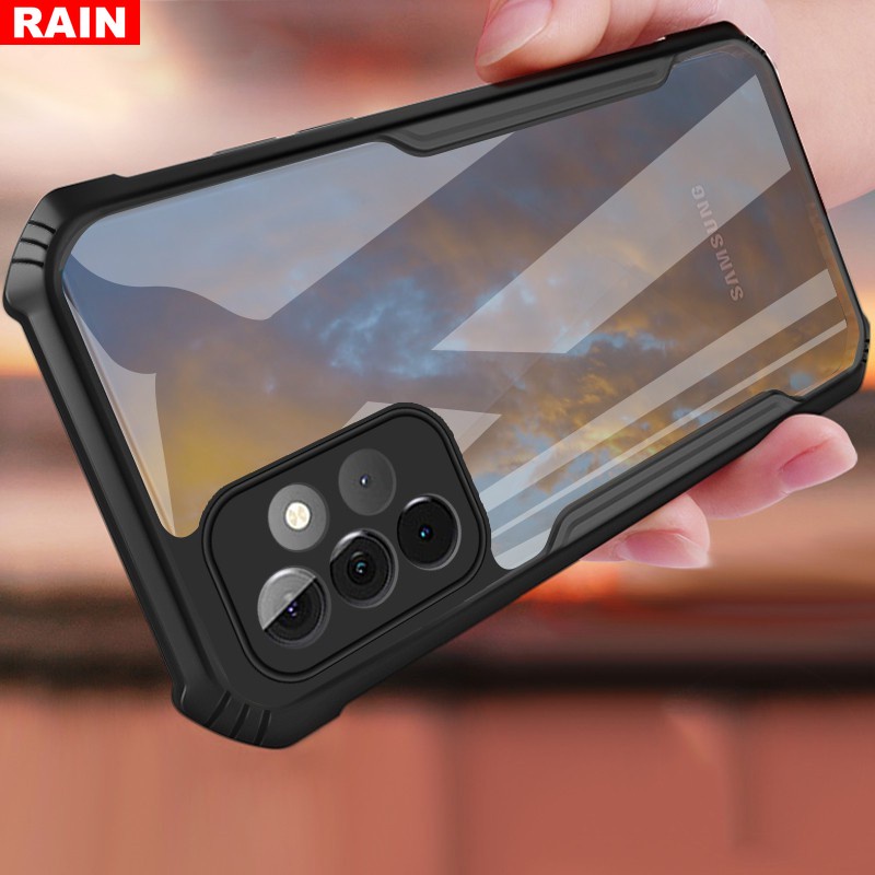Ốp điện thoại cứng trong suốt có túi khí bảo vệ cho Samsung Galaxy Note 20 Ultra Note10 Note20 Note8 Note9 M10 M30S M21 M51