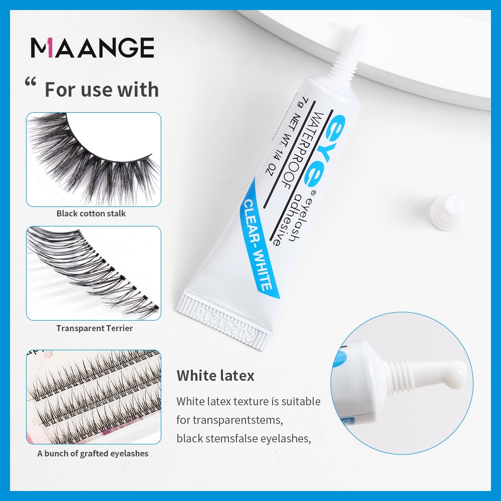 Keo dán mi MAANGE nhanh khô không dễ rơi ra tiện dụng