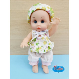 (BIG SALE)Búp bê em bé đội mũ cho bé gái