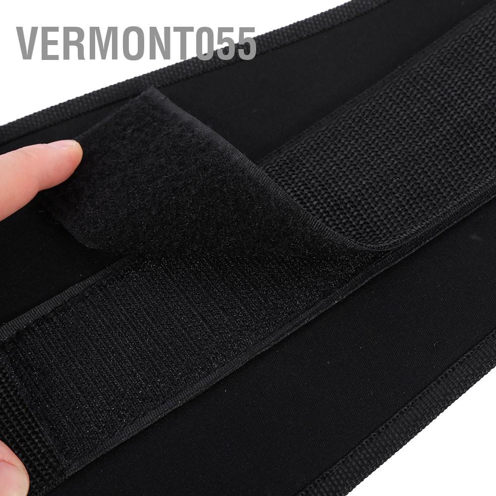 Có thể bán buôn Đai tập tạ ba kích màu đen hỗ trợ tập luyện cho người tập thể dục Hàng giao ngayVermont055