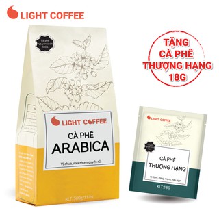 Cà phê bột Arabica Light Coffee - Gói 500gr