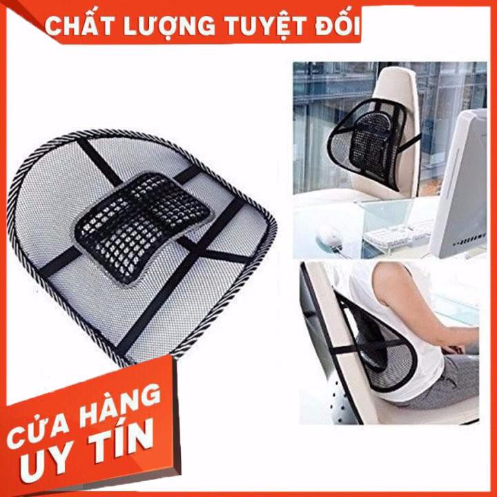 Lưới Tựa Lưng Ghế Ô Tô Chống Mỏi, Thẳng Lưng, chống nóng chống mỏi lưng xe hơi ghế văn phòng thế hệ mới