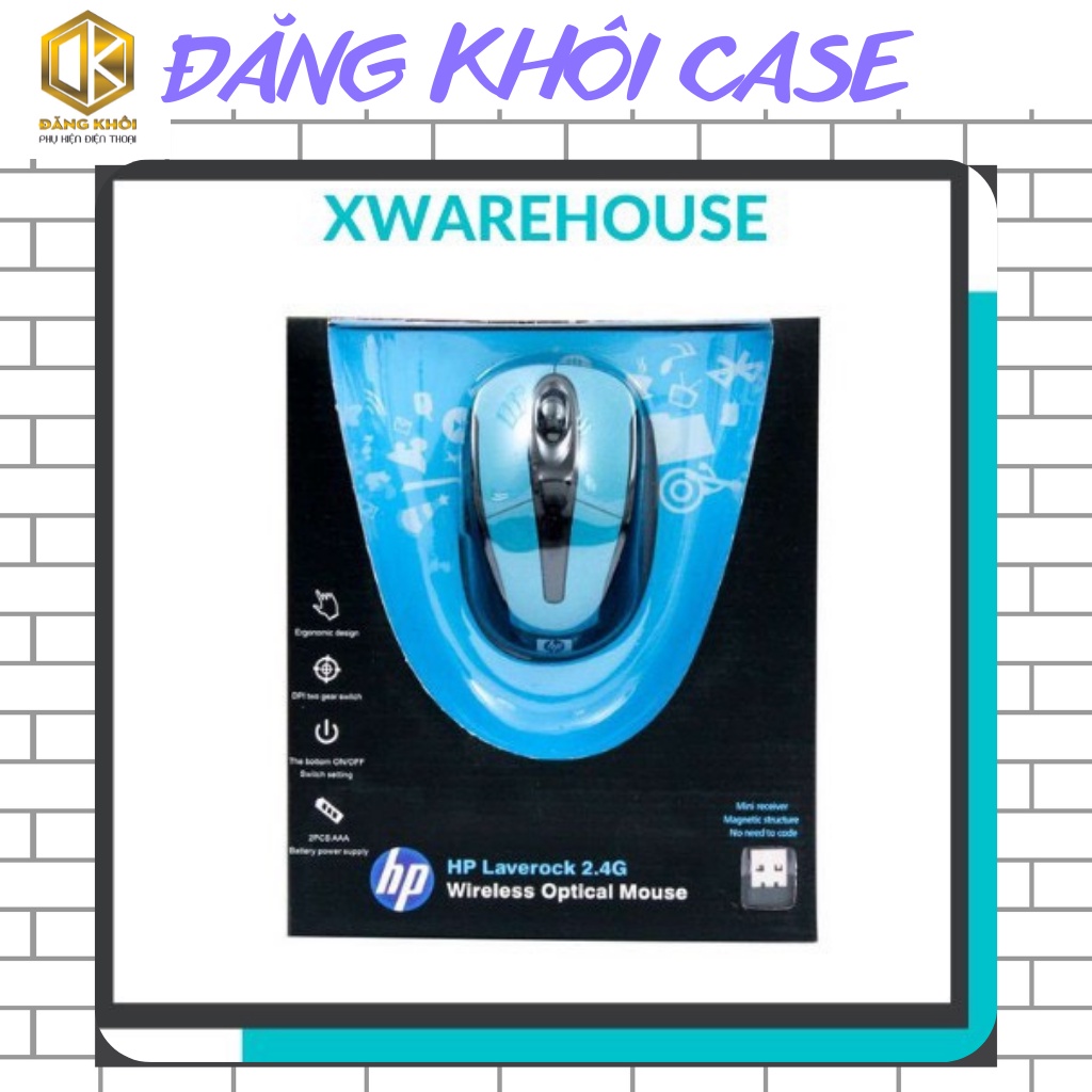 Chuột không dây HP Laverock 2.4G 1600dpi 5 nút chính hãng (BH 6TH)