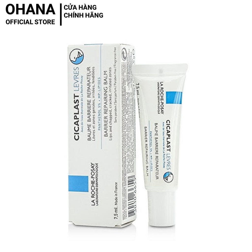 Kem dưỡng môi La Roche-Posay giúp phục hồi độ ẩm và bảo vệ môi 7.5ml