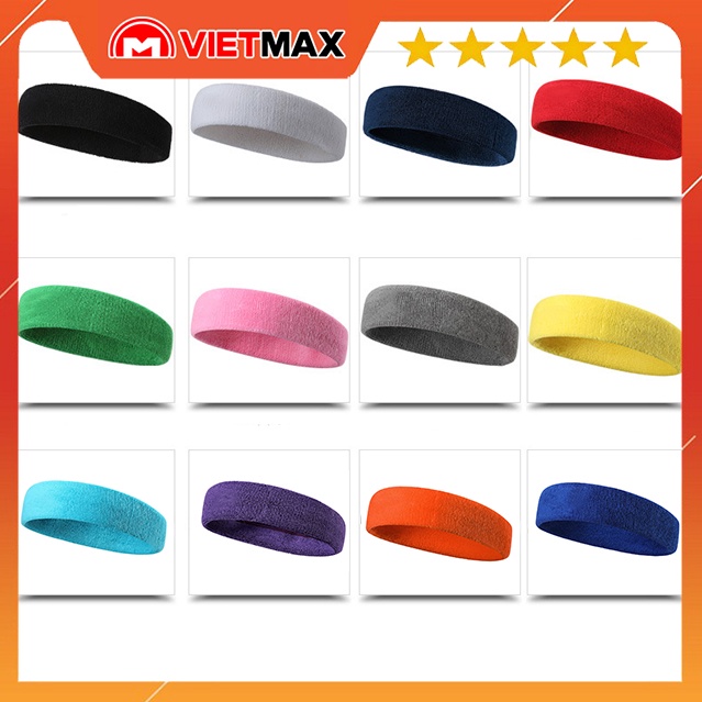 Băng Đô Mềm Mịn Co Giãn Headband Thể Thao Phong Cách Hàn Quốc Mang Đến Sự Cá Tính, Năng Động, Trẻ Trung Cho Giới Trẻ