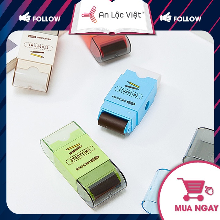 Chuốt Bút Chì Tích Hợp Ngăn Chứa Và Gôm Tiện Dụng Aihao 6954