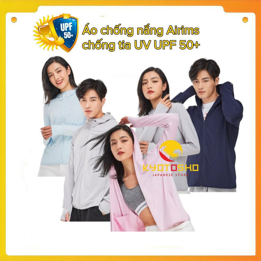 Áo chống nắng làm mát airism Uvf50+ hàng chuẩn 2023 săn sale full tem