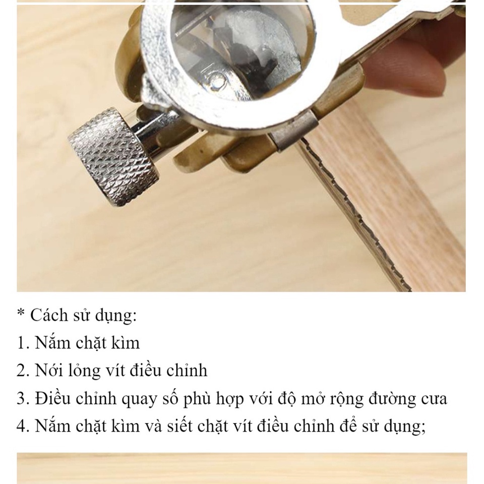 KÌM MỞ CƯA KHÔNG KÍNH LÚP - 1 CÁI