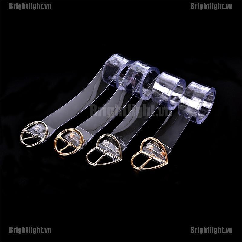 Thắt Lưng Trong Suốt Phối Hình Trái Tim Xinh Xắn Cho Nữ