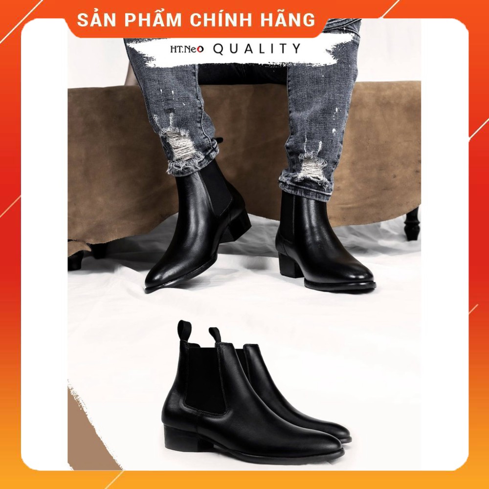 CHELSEA BOOTS HT.NEO da bò thật 100% nguyên miếng, kiểu dáng siêu sang cực HOT DN25