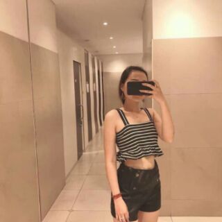 CROPTOP SỌC BÈO