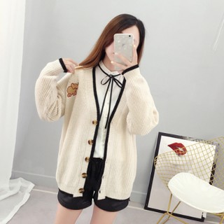 Áo cổ chữ v phong cách hàn quốc thời trang mùa thu