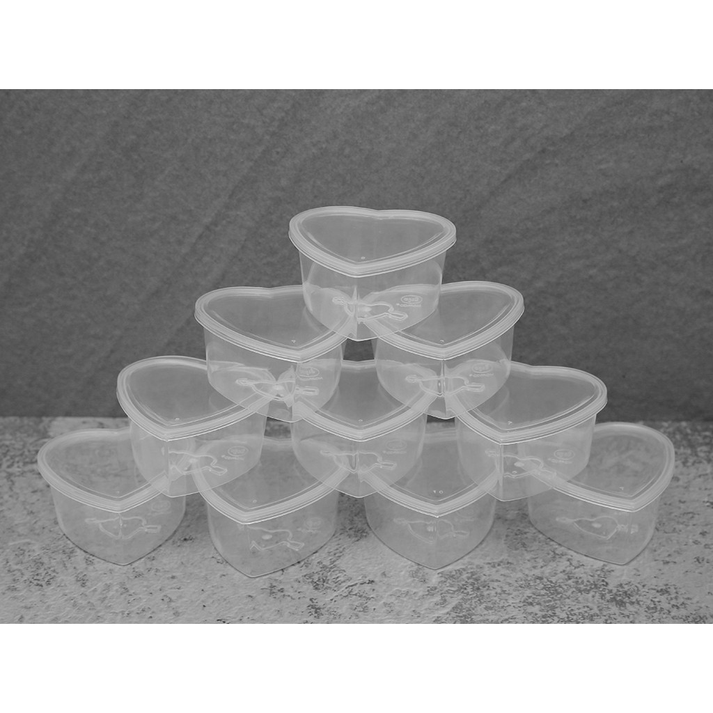 BỘ 10 KHUÔN LÀM RAU CÂU BÁNH FLAN 6CM CHỊU NHIỆT TRONG LÒ HẤP KÈM NẮP ĐẬY