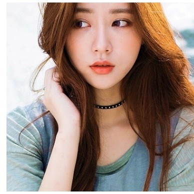 Vòng cổ Choker trang sức phong cách thời trang Hàn Quốc đẹp độc rẻ sang chảnh sexy mùa hè 2017