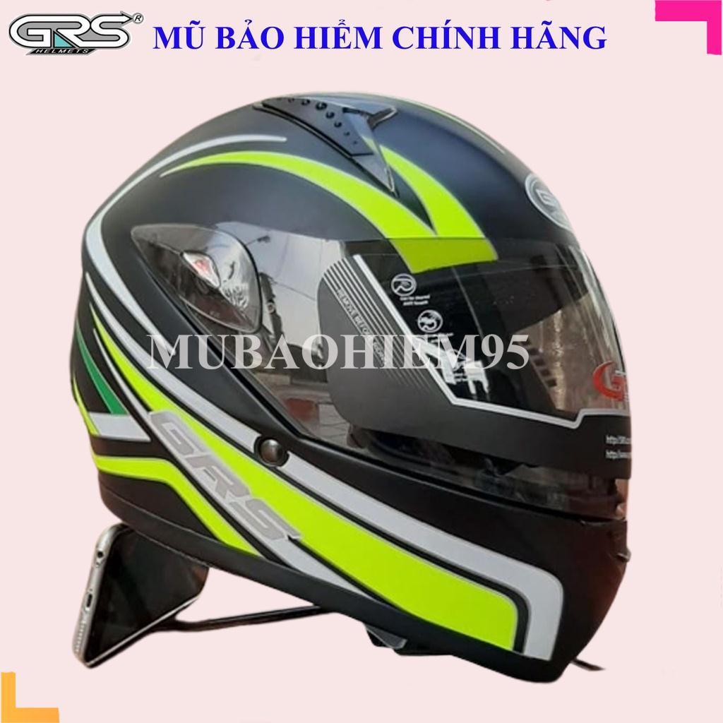 ♥️ Shop Uy Tín ♥️ Mũ bảo hiểm fullface GRS A801k cao cấp - nhiều màu - bảo hành 12 tháng