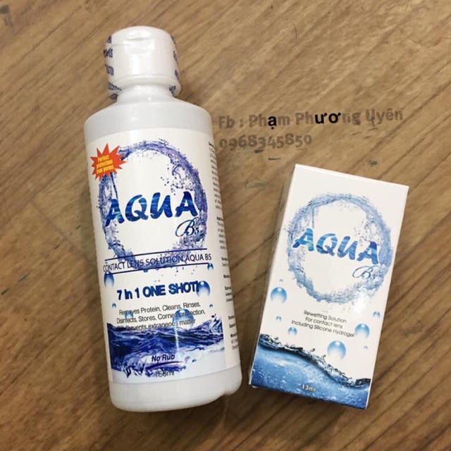 Ngâm aqua hoặc nhỏ mắt aqua ( sỉ ib)