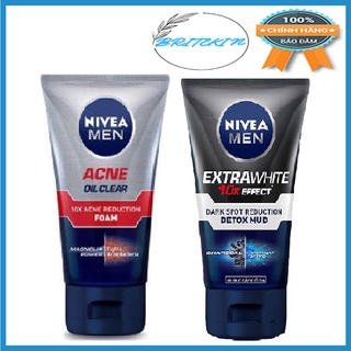 Sữa Rửa Mặt Ngừa Mụn Và Kiểm Soát Nhờn Cho Nam Nivea Men (Tuyp 100g)
