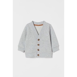 Áo cardigan nỉ h&m sz 4m-3y