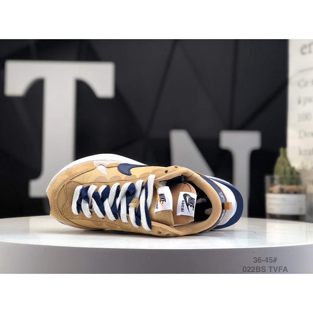 Giày Chạy Bộ Sacai X NK vaporWaffle Cỡ 36-45