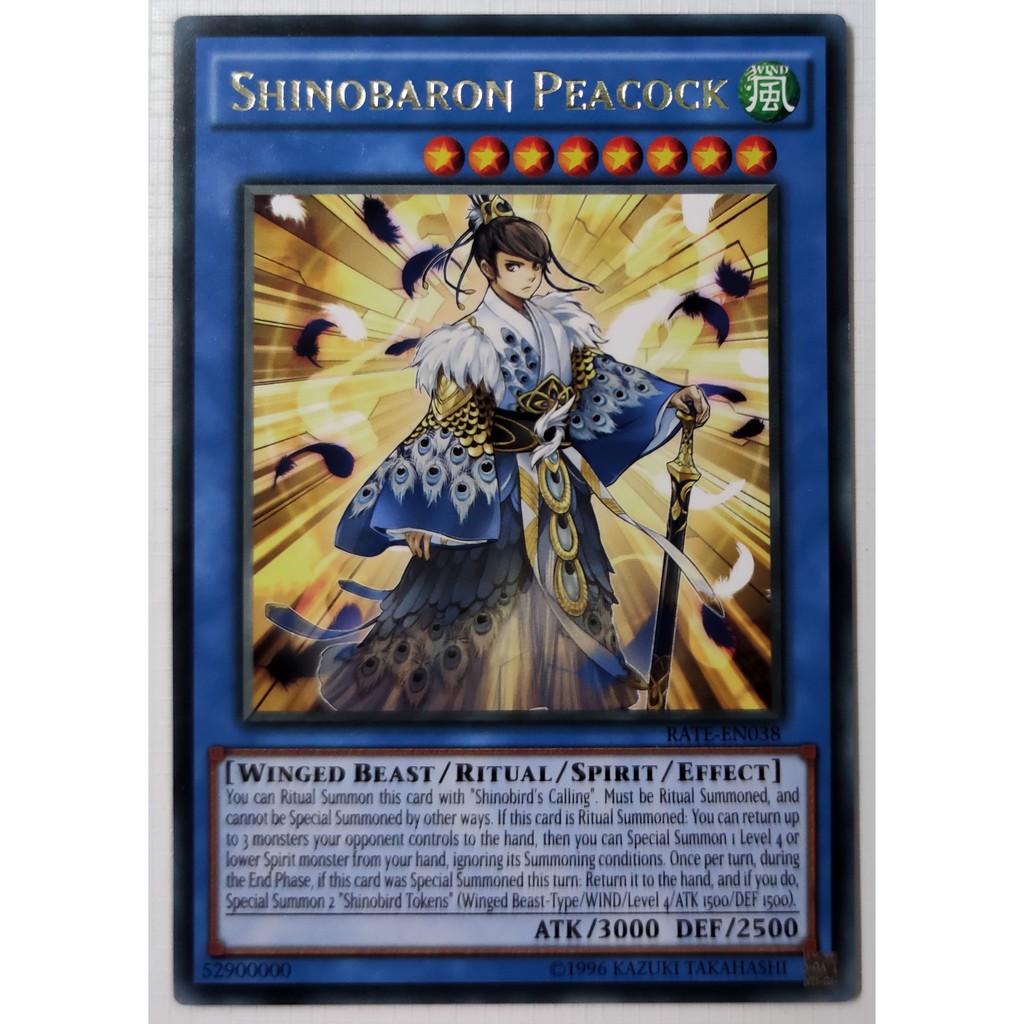 [Thẻ Yugioh] Shinobaron Peacock |EN| Rare