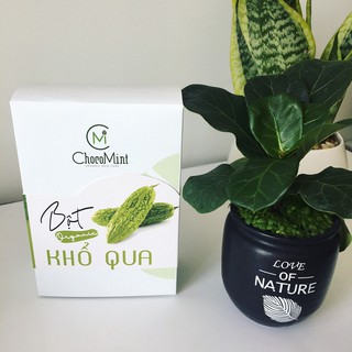 mix combo ( bột than tre, khổ qua, bạc hà)+ cọ quét mặt nạ