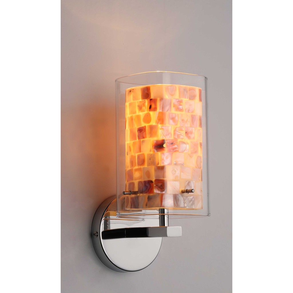 Đèn vách gắn tường trang trí Mosaic tặng bóng led