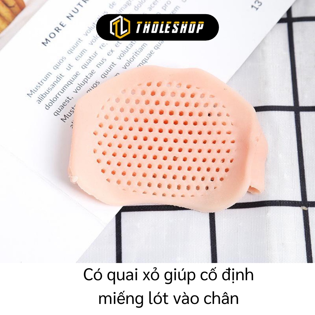 Đệm Mũi Chân - Combo 2 Miếng Lót Giày Silicon Đệm Êm Bàn Chân Trước, Thoáng Khí 8937