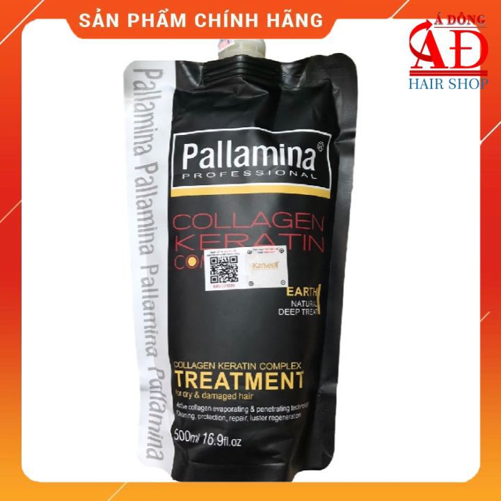 [Chính hãng] [Siêu rẻ] HẤP DẦU SUÔN MƯỢT PALLAMINA COLLAGEN KERATIN COMPLEX TÚI CHÍNH HÃNG 500ML