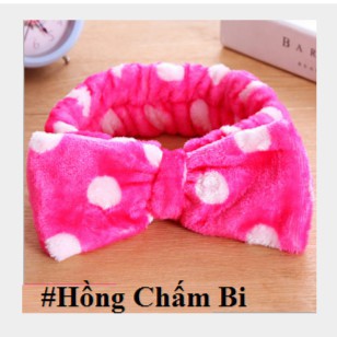 [Hot Hot] Băng Đô Nơ Cao Cấp Đủ Màu Siêu Kute