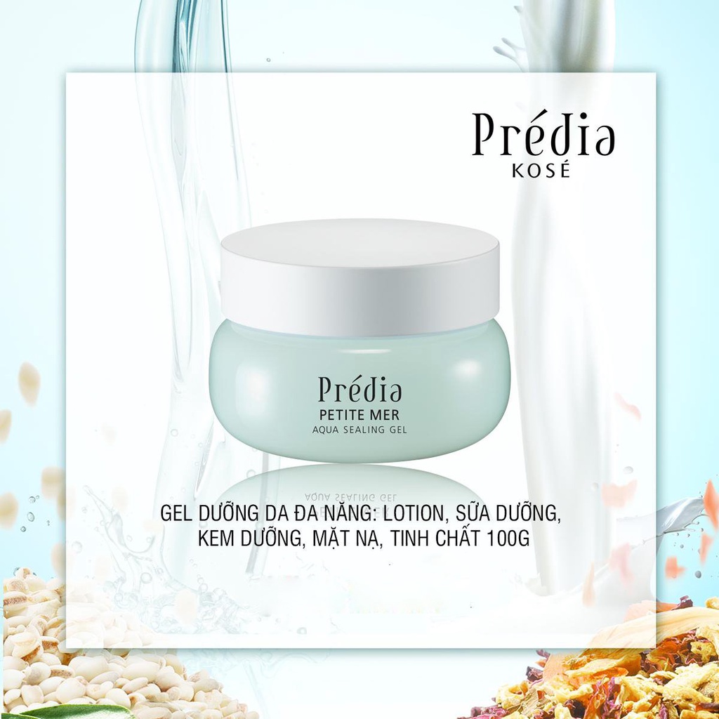 Gel Dưỡng Da Đa Năng Tích Hợp 5 Bước Skincare Cao Cấp Nhật Bản Kosé Prédia 100g