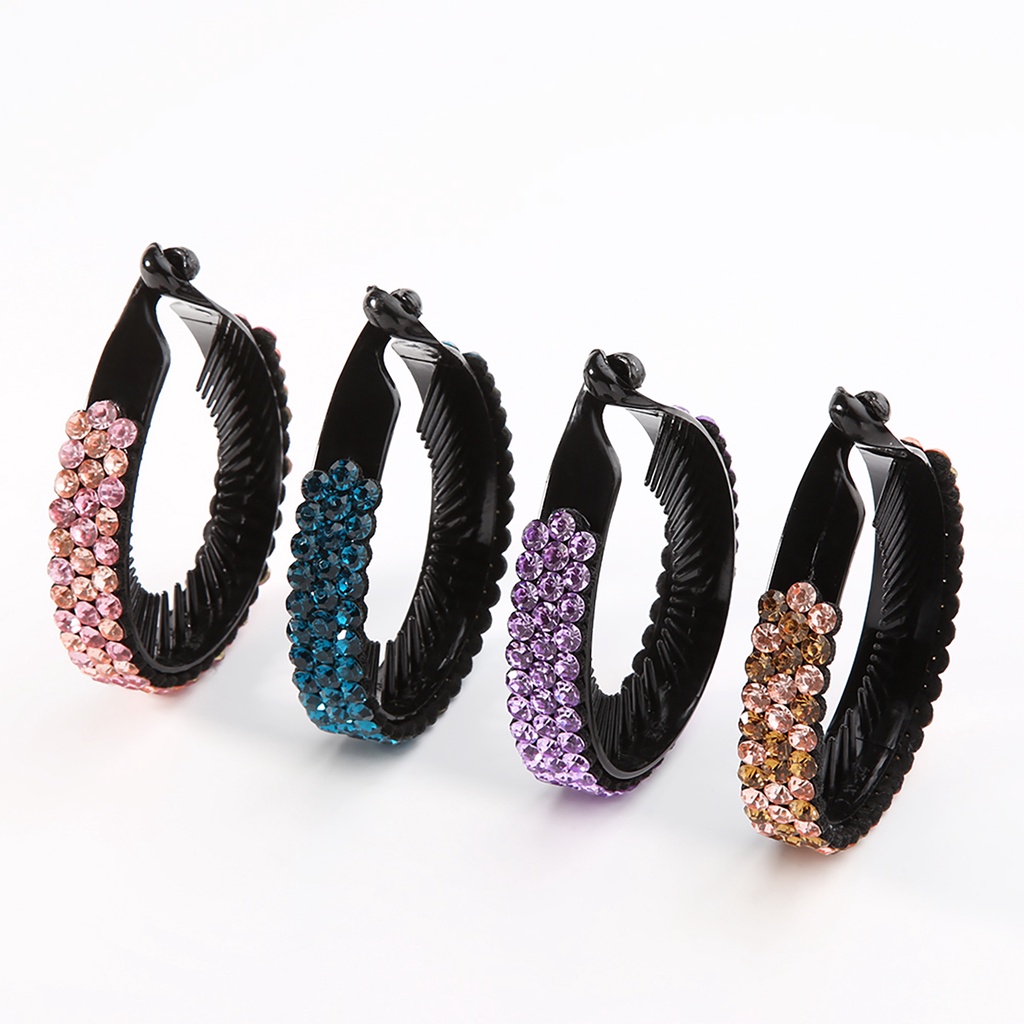 Kẹp tóc đính đá xinh xắn dành cho nữ