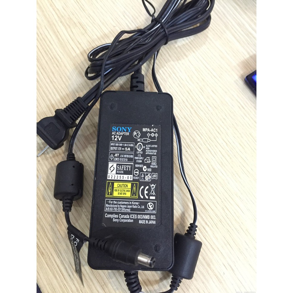 Nguồn Adaptor Sony (12V - 5A)