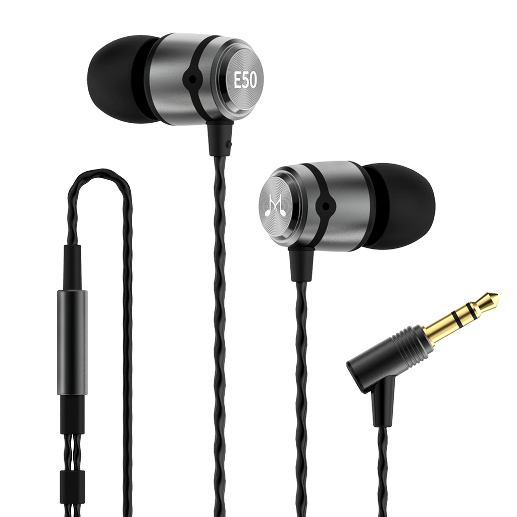 Tai Nghe Nhét Tai SoundMAGIC E50 Màu Đỏ/Đen Chống Ồn Thoải Mái