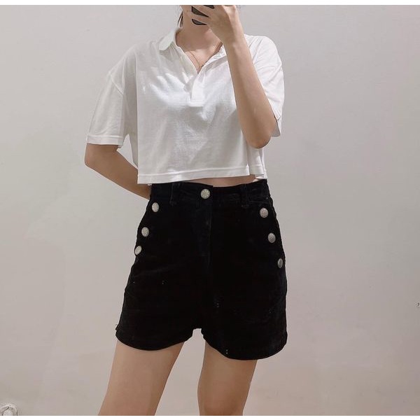 Quần short nhung cho mùa Thu Đông cực đẹp, hàng dư xịn nên form chuẩn