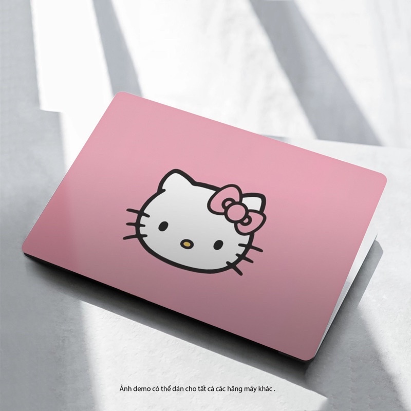 Skin Dán Laptop - Hello Kitty (new) - Bộ Decal Dán Laptop Cắt Sẵn