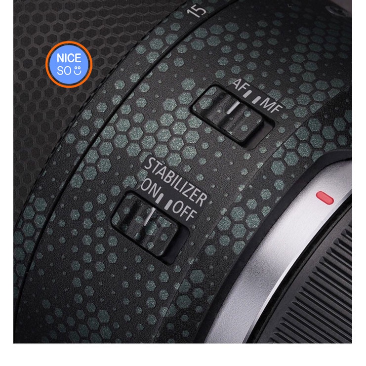 Miếng Dán Skin Máy Ảnh 3M - Cho lens Canon Rf 24-105/ rf 24-70/ rf 50/ rf 35/ rf 85...