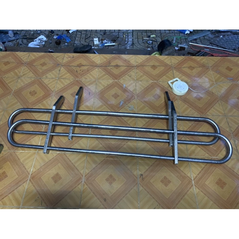 Cản hông xe tải inox