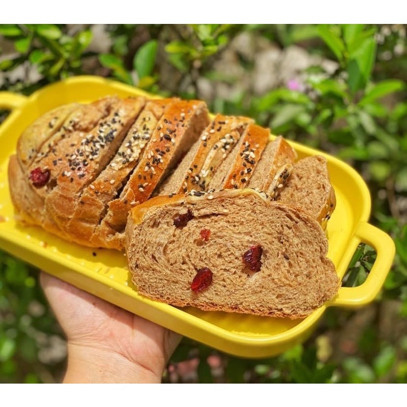 Bánh Mì Nguyên Cám Chuối Việt Quất Eatclean Dành Cho Người Ăn Kiêng