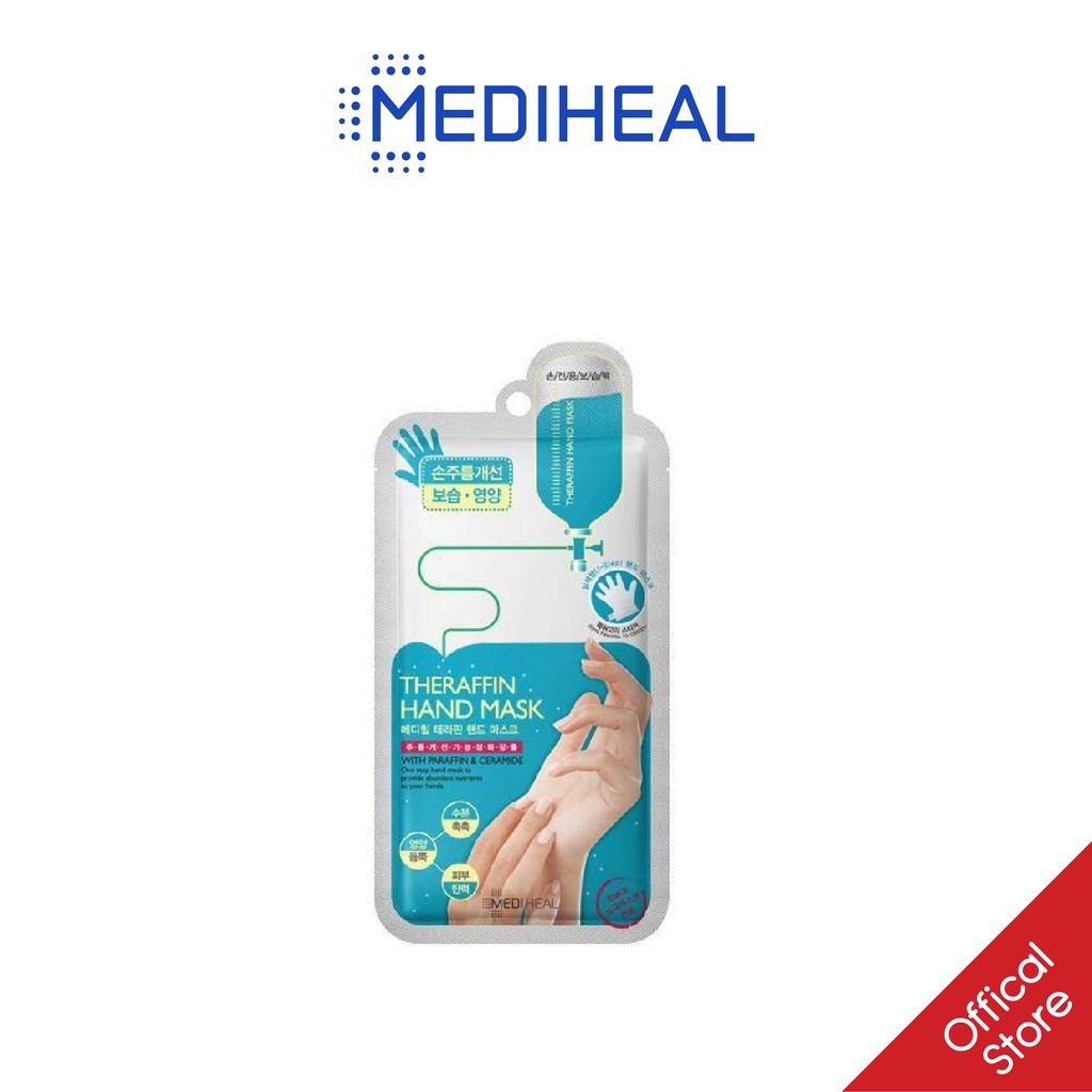 Mặt Nạ Dưỡng Da Tay Mềm Mịn Trắng Sáng Mediheal Theraffin Hand Mask 14ml