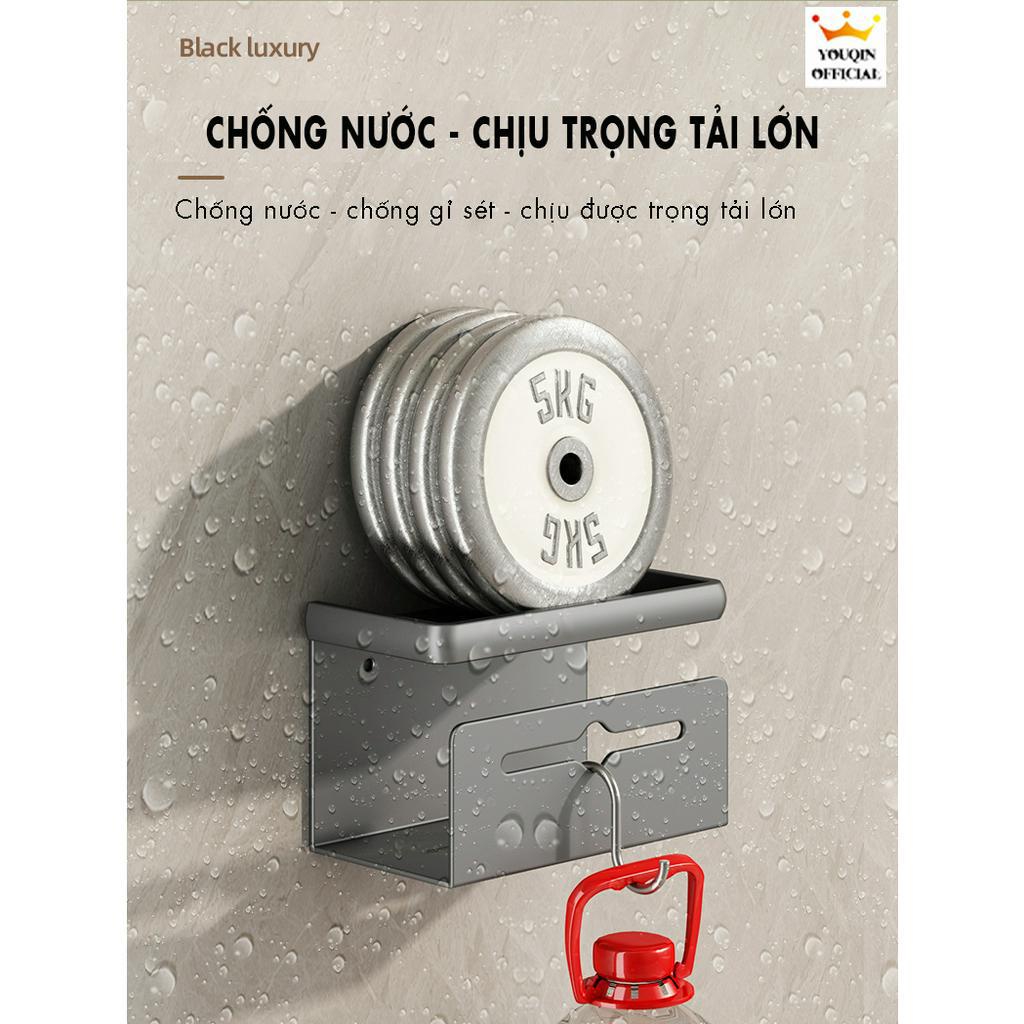 Kệ Đựng Giấy Vệ Sinh Dán Tường 2 Tầng - YouQin