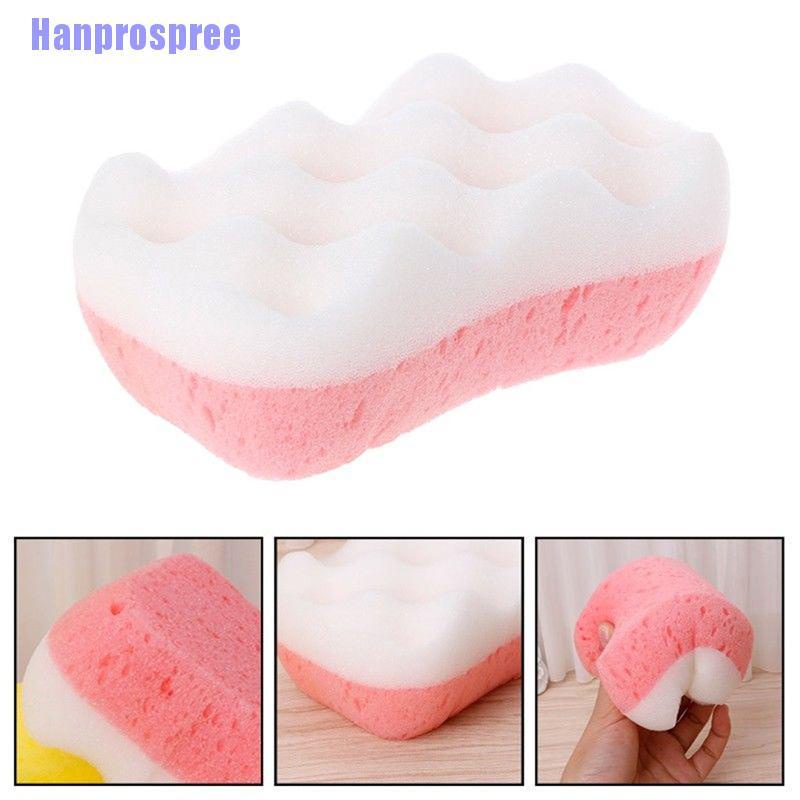 Hp> Skin Care Bath Sponge Absorbs Water Body Scrubber Shower Massage Bathing Brush