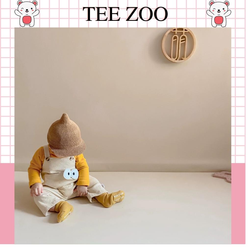 Mũ cho bé Teezoo chất liệu cói thiết kế hình củ tỏi siêu đáng yêu cho bé MH08
