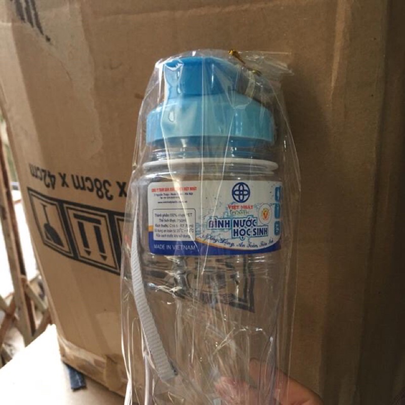 Bình nước học sinh 500ml, 750ml - chai đựng nước