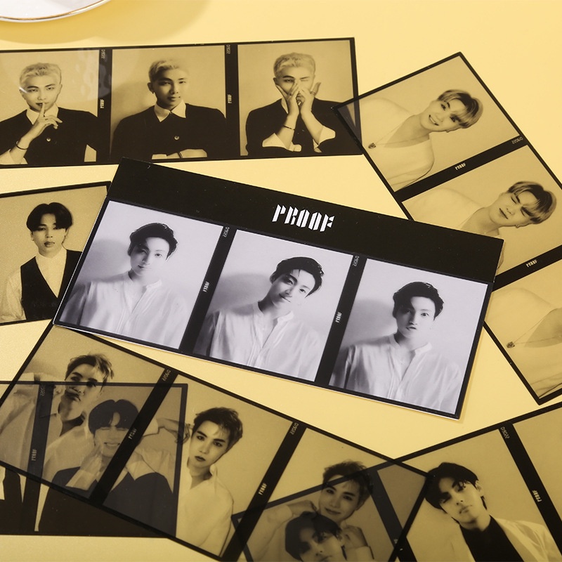 Thẻ Ảnh Bằng PVC In Hình Nhóm Nhạc BTS JK V JIMIN JIN SUGA RM J-HOPE 3