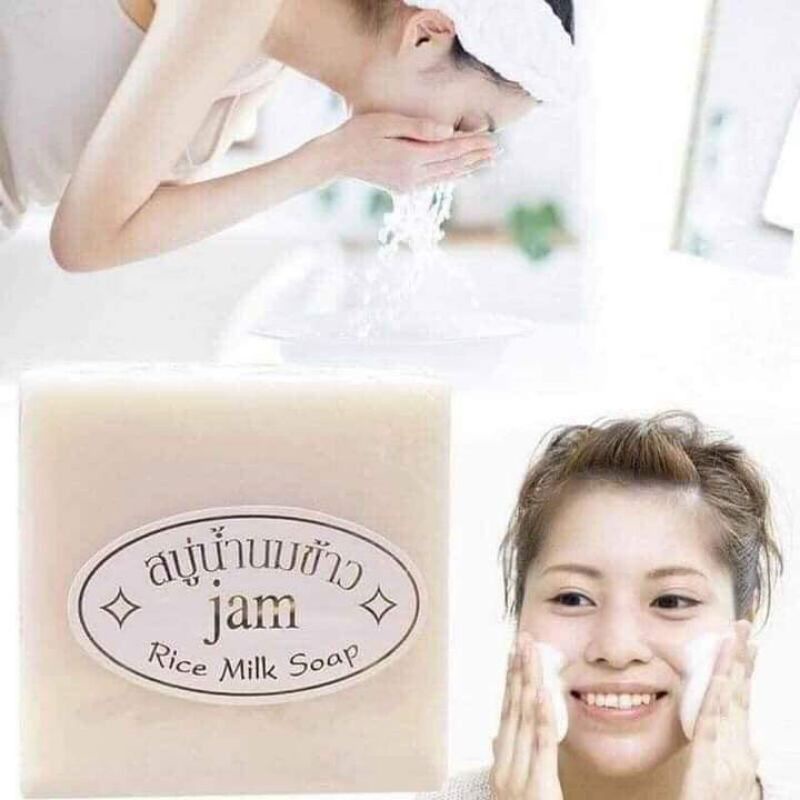 xà phòng gạo tắm trắng thái lan