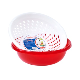 BỘ THAU RỔ TRÒN LỚN ( 4000ml )