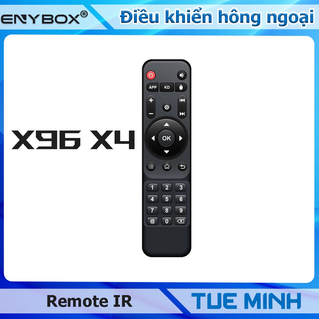 Điều khiển hồng ngoại Remote IR dùng cho TV Box X96 X4