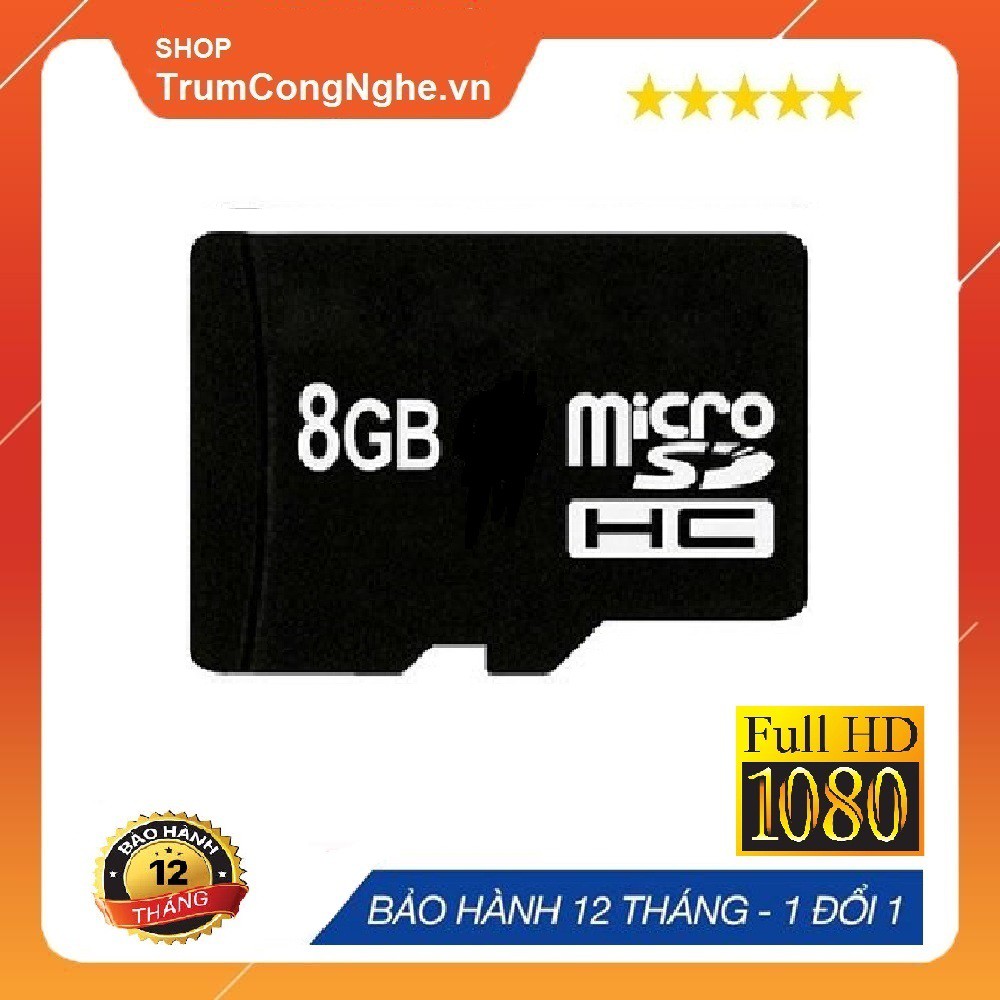 Thẻ nhớ MicroSD 8GB - Dùng cho điện thoại, Camera, loa , đài... | BigBuy360 - bigbuy360.vn