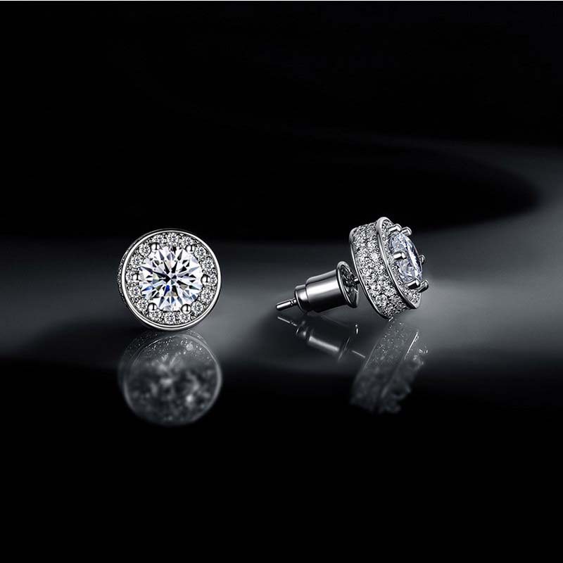 Bông tai bạc nam lãng tử Goupenter – khuyên tai bạc ViVi_Gift