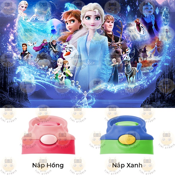 Bình Giữ Nhiệt Cho Bé Hình Nữ Hoàng Băng Giá - Tỉ Mỉ Studio - Mã 2808KT02